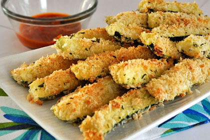 Хрустящие Палочки из Цуккини