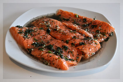 Easy Baked Salmon photo instruction 2