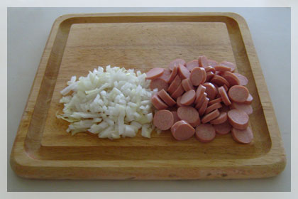 Oven Baked Sausage Omelet photo instruction 1