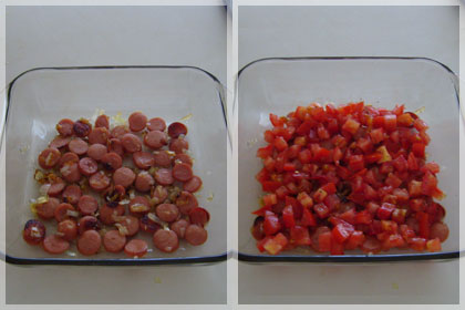 Oven Baked Sausage Omelet photo instruction 5
