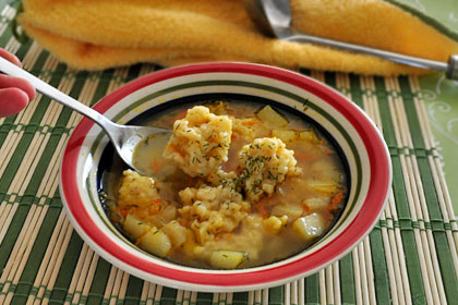 Куриный Суп с Галушками и Картошкой пошаговое фото 4 Куриный Суп с Галушками и Картошкой пошаговое фото 4